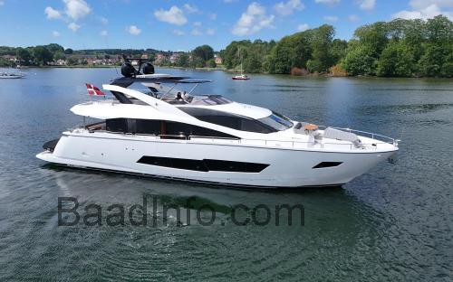Sunseeker 86 Yacht tekniske specifikationer og anmeldelser